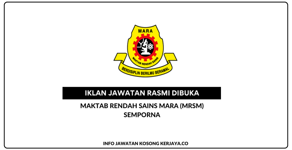 Maktab Rendah Sains MARA (MRSM) Semporna