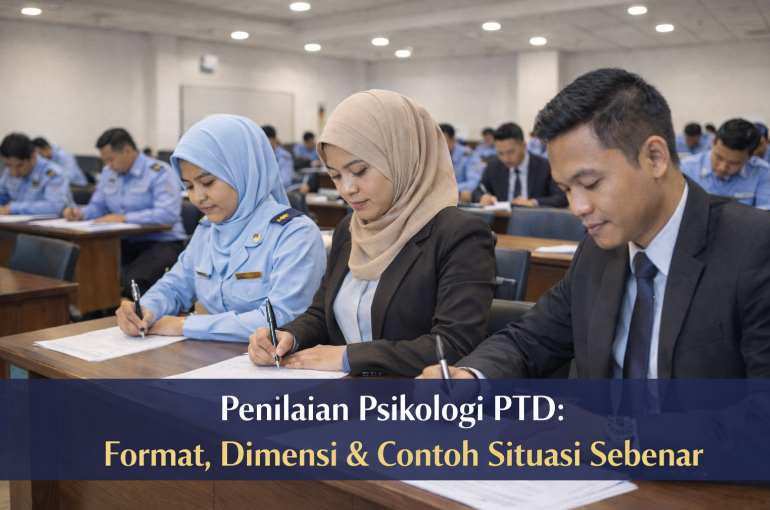 Penilaian Psikologi PTD: Format, Dimensi & Contoh Situasi Sebenar