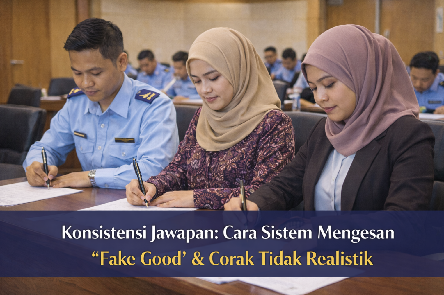 Konsistensi Jawapan: Cara Sistem Mengesan “Fake Good” & Corak Tidak Realistik
