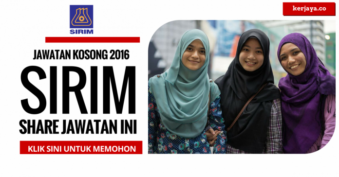 jawatan kosong sirim (2) jawatan kosong sirim