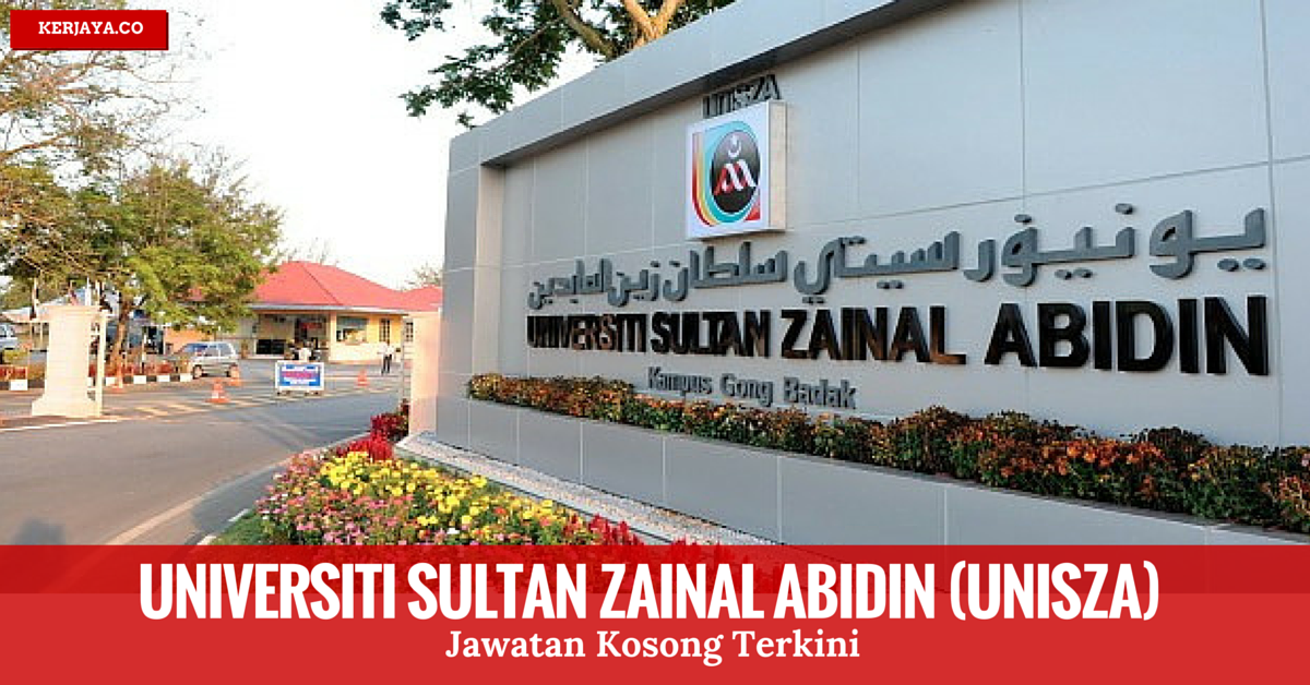 Jawatan Kosong Terkini Universiti Sultan Zainal Abidin 