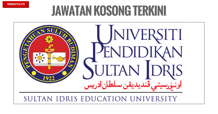 Jawatan Kosong Terkini Universiti Pendidikan Sultan Idris 
