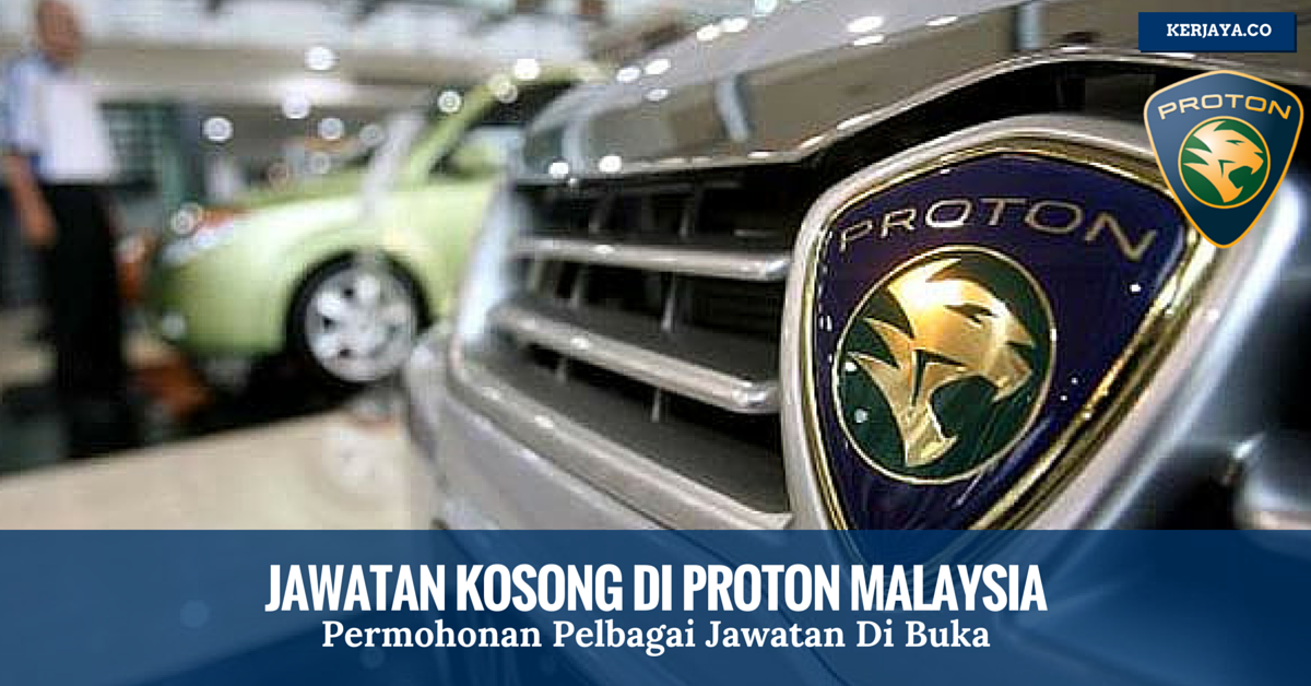 Jawatan Perusahaan Otomobil Nasional Sdn Bhd (PROTON) (1 