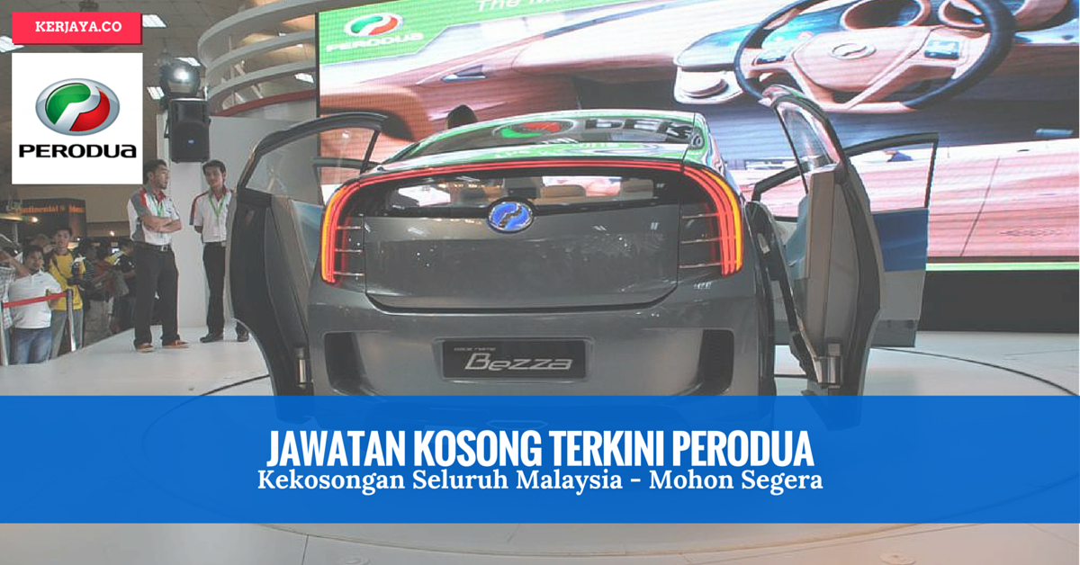 Jawatan Kosong Terkini Perusahaan Otomobil Kedua Sendirian 