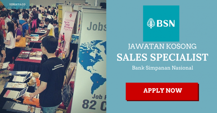 SALES SPECIALIST BSN BANK SALES SPECIALIST BSN BANK