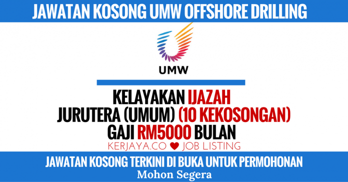 jawatan-kosong-umw-offshore-drilling JAWATAN KOSONG UMW OFFSHORE DRILLING