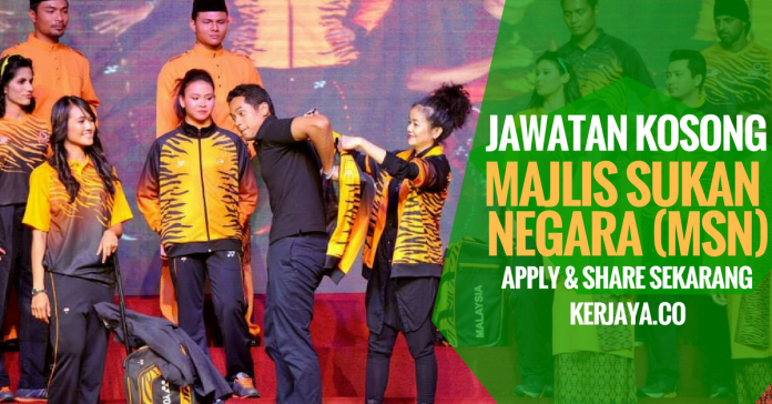 majlis-sukan-negara-msn Majlis Sukan Negara (MSN)