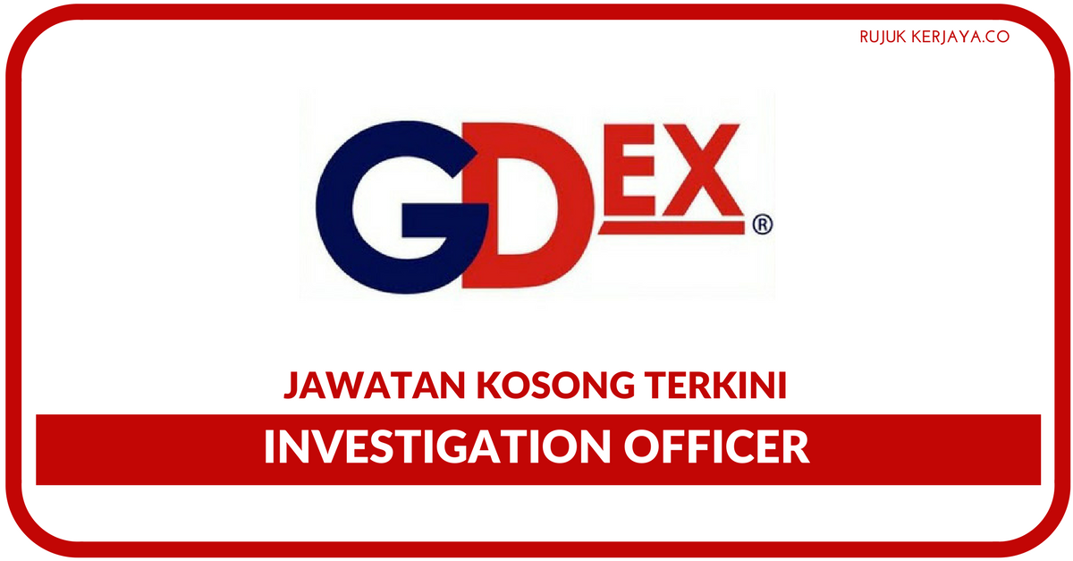 Jawatan Kosong Gdex Express Kerkoso