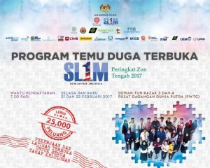 Program Temuduga Terbuka SL1M 2017 Zon Tengah