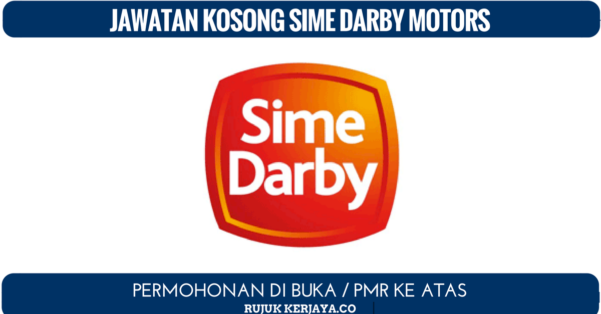 Sime Darby Motors (1) • Kerja Kosong Kerajaan