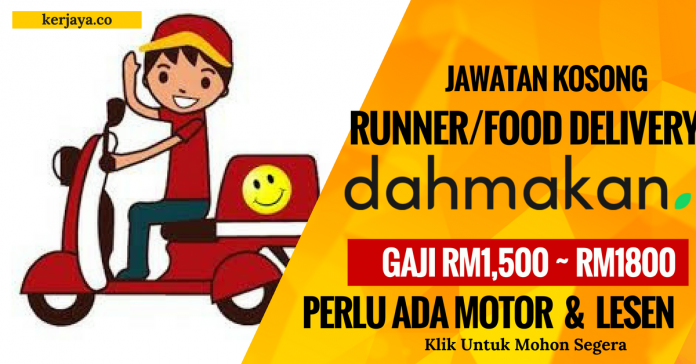 Runner - Penghantar Makanan Dah Makan Runner ~ Penghantar Makanan Dah Makan