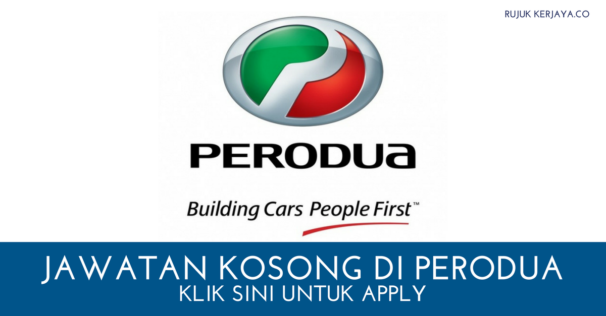 Jawatan Kosong Perodua Johor - Opening h