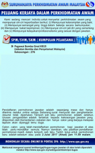 Iklan Pegawai Bomba KB19