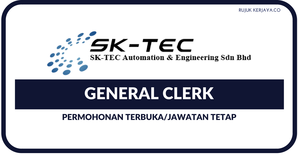 SK-Tec Automation & Engineering • Kerja Kosong Kerajaan