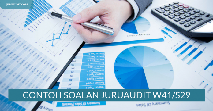 Contoh Soalan Peperiksaan Juruaudit W41 2017 2018 Contoh Soalan Peperiksaan Juruaudit W41 2017 2018
