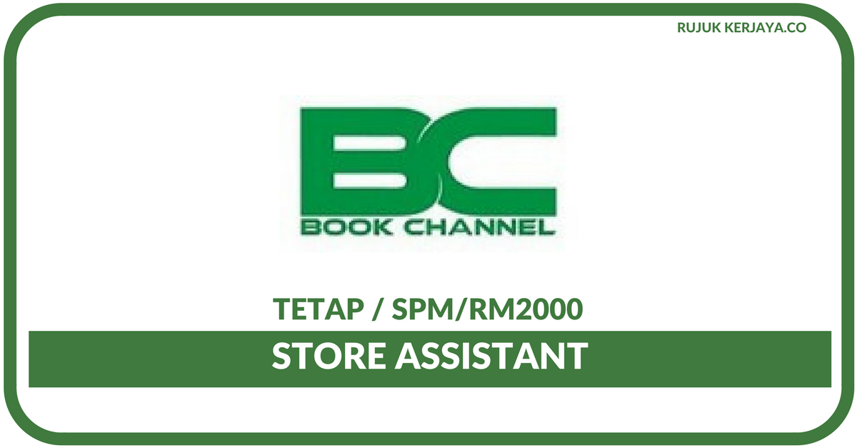 Book Channel Sdn Bhd (1) • Kerja Kosong Kerajaan