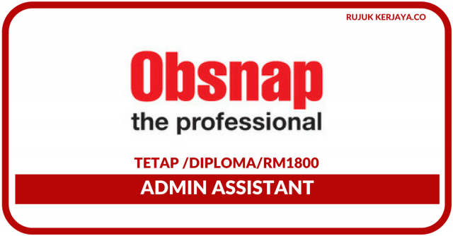 Admin Assistant Di Obsnap Instruments