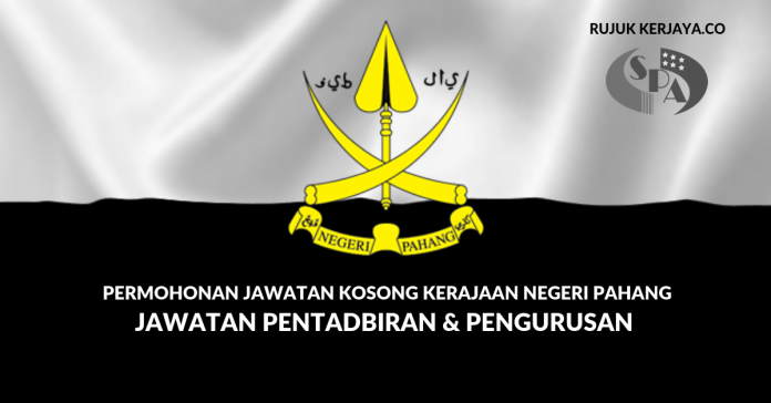 Jawatan Kosong Terkini Kerajaan Negeri Pahang ~ 97 ...