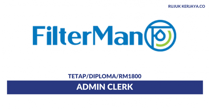 Filter Man Supply Sdn Bhd Filter Man Supply ~ Admin Clerk