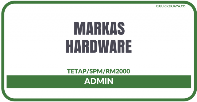 Admin Di Markas Hardware