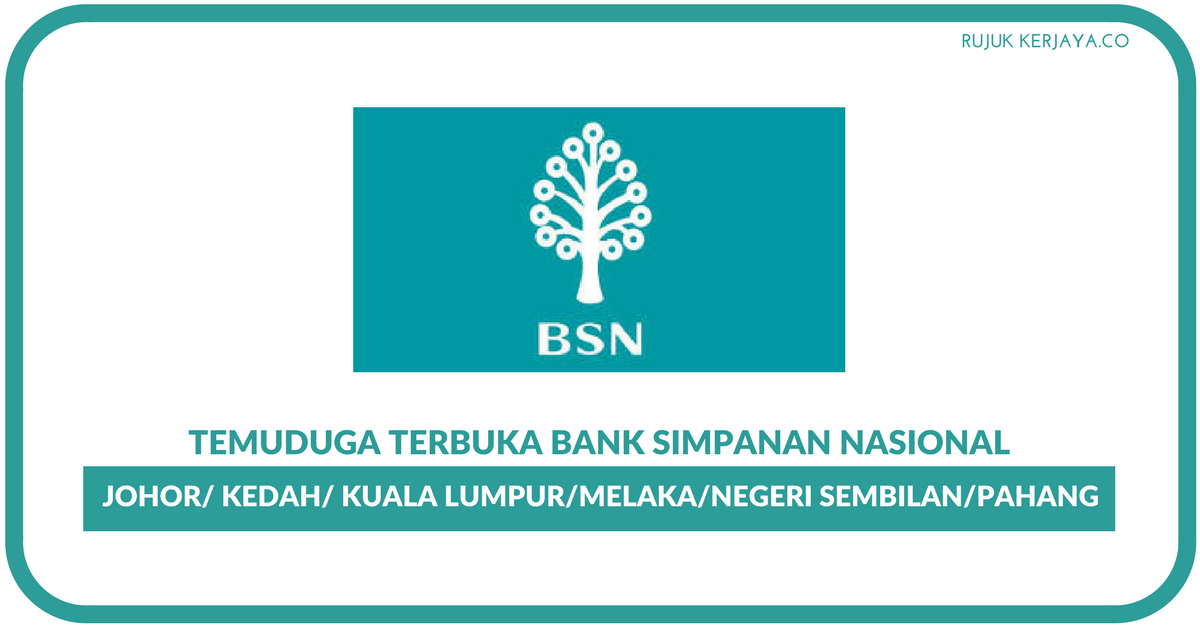 Soalan Interview Bank Simpanan Nasional - Terengganu n
