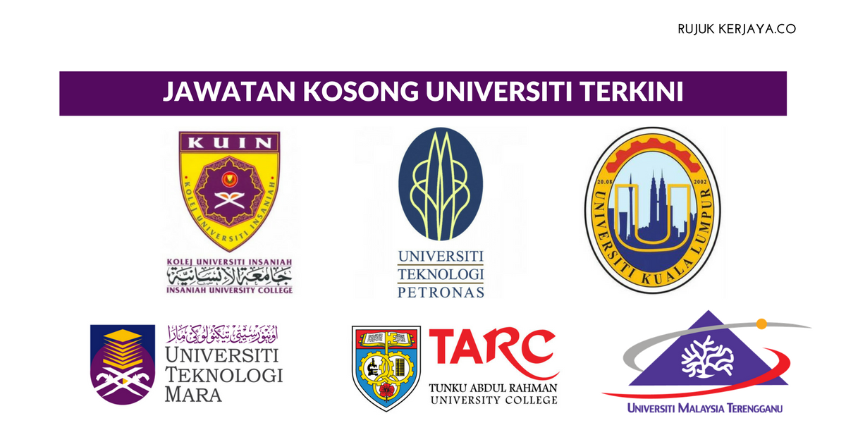 Kekosongan Jawatan Terkini di Universiti Seluruh Negara 