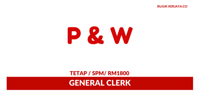P&W Interior Design ~ General Clerk