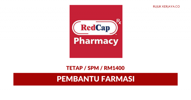 RedCap Pharmacy ~ Pembantu Farmasi