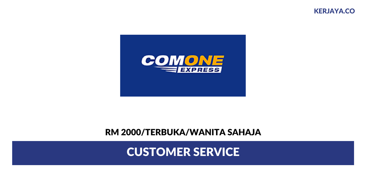 ComOne Express • Kerja Kosong Kerajaan