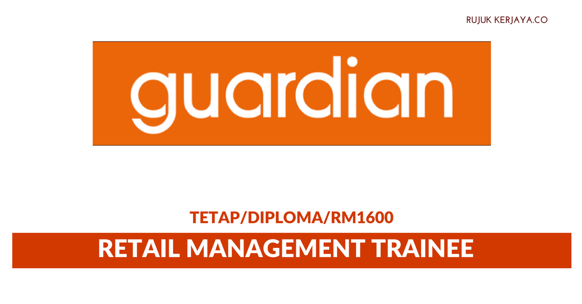 Guardian Health And Beauty Sdn Bhd • Kerja Kosong Kerajaan