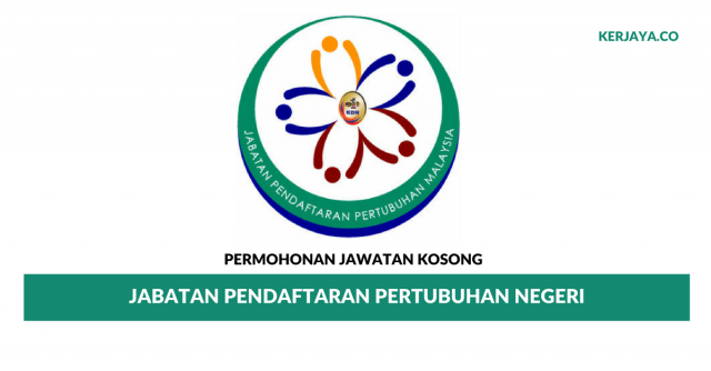 Permohonan Jawatan Kosong Jabatan Pendaftaran Pertubuhan Negeri di Buka