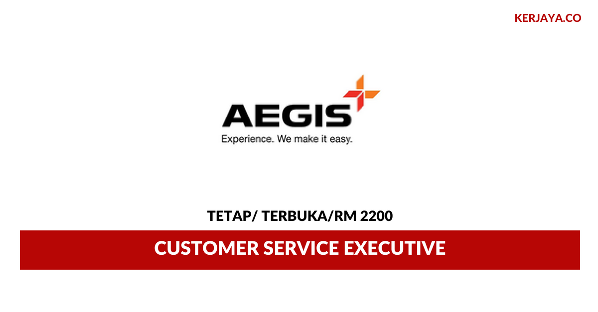 Aegis BPO Malaysia Sdn Bhd • Kerja Kosong Kerajaan