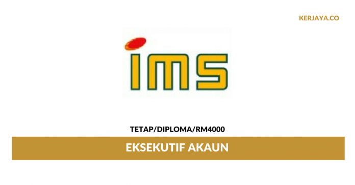 Jawatan Kosong Terkini IMS Management Corporation 