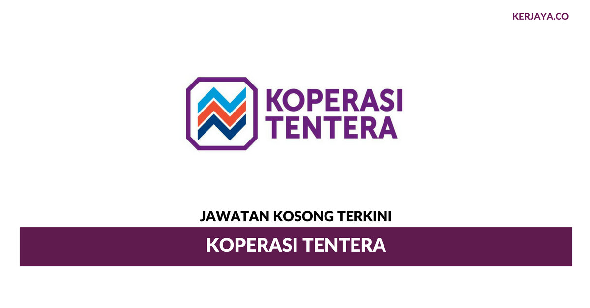 Permohonan Jawatan Kosong Koperasi Tentera