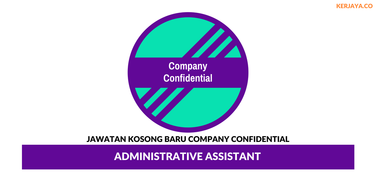 Permohonan Jawatan Kosong Company Confidential