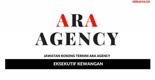 Eksekutif Kewangan di Ara Agency (Bertugas Menguruskan Hal Berkaitan Kewangan Pelanggan)