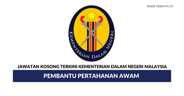 Pembantu Pertahanan Awam Kementerian Dalam Negeri Malaysia