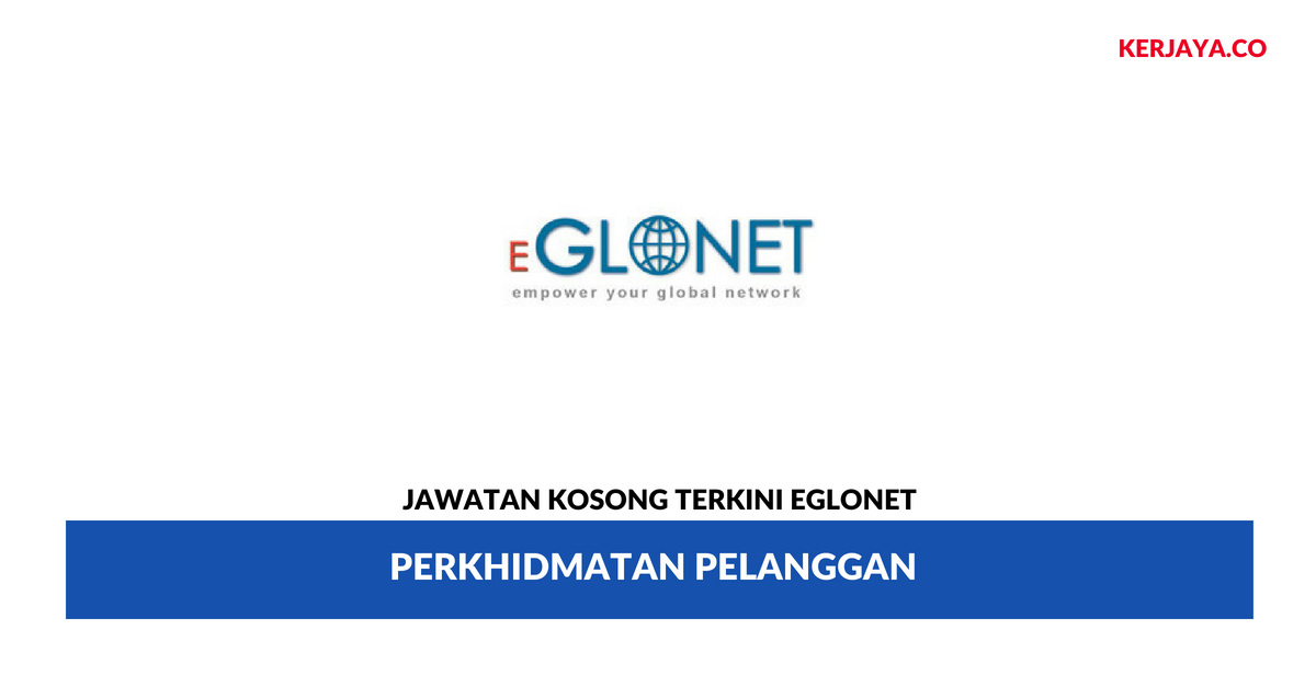 Permohonan Jawatan Kosong Eglonet