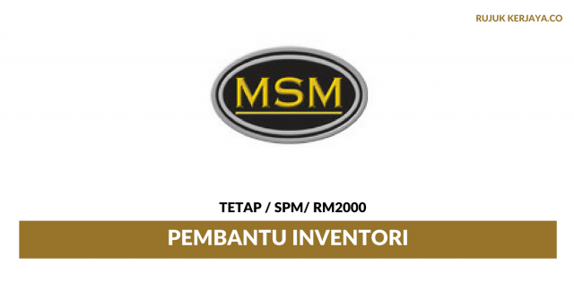 MSM International Limited ~ Pembantu Inventori