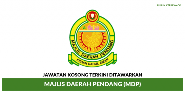 Majlis Daerah Pendang (MDP) ~ Pelbagai Kekosongan