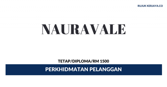 Perkhidmatan Pelanggan Nauravale ~ Gaji RM1500
