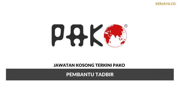 PAKO _ Pembantu Tadbir Permohonan Jawatan Kosong PAKO