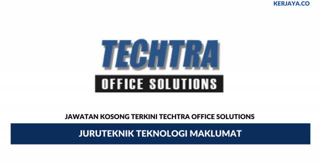 Techtra Office Solutions ~ Juruteknik Teknologi Maklumat