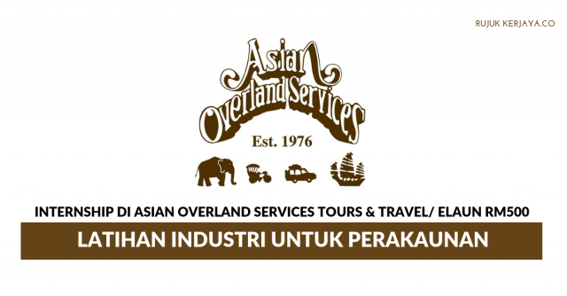 Asian Overland Services Tours & Travel ~ Latihan Industri Untuk Perakaunan