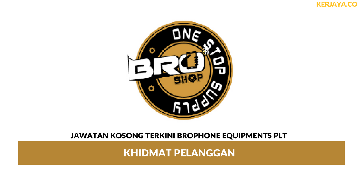 Permohonan Jawatan Kosong Brophone Equipments PLT