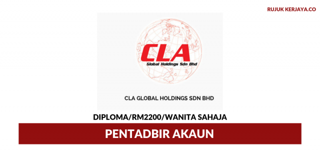 CLA Global Holdings ~ Pentadbir Akaun
