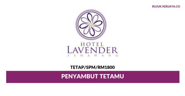 Lavender Inn & Resort Management ~ Penyambut Tetamu