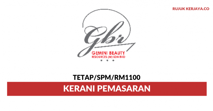Gemini Beauty Resources _ Kerani Pemasaran Gemini Beauty Resources ~ Kerani Pemasaran