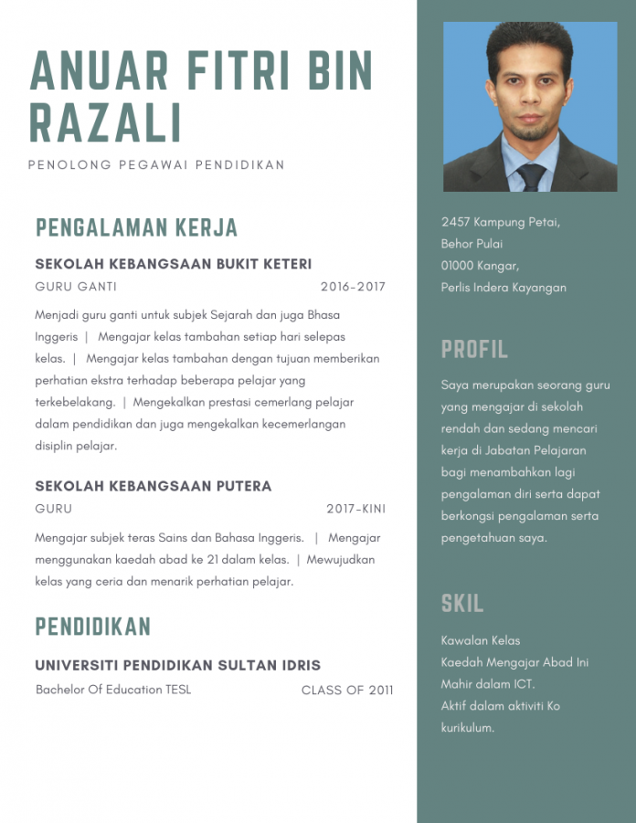 Contoh Resume Pelajar Universiti Contoh Resume Lepasan Spm Sayashare