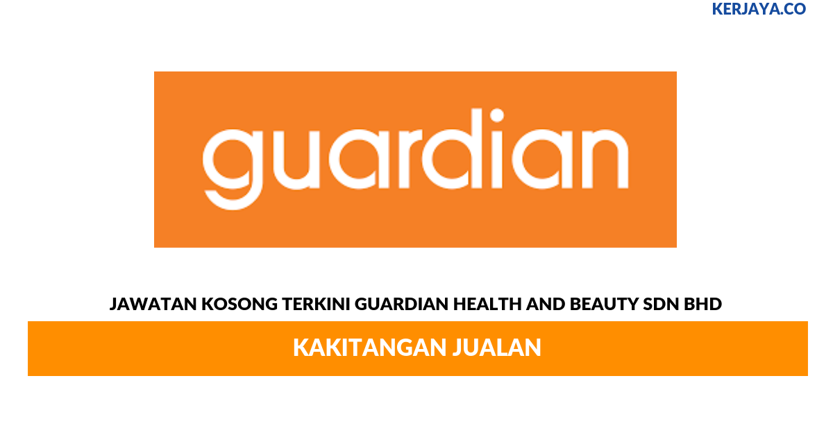 Permohonan Jawatan Kosong Guardian Health And Beauty